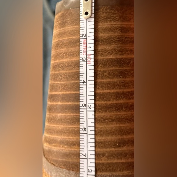 Toms Size 8.5 Tan Women’s Majorca Perforated Suede Heeled Open Toe Booties - Picture 15 of 15